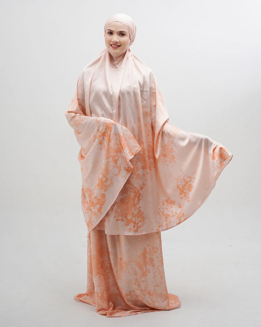 Soleil Prayer Robe Tangerine - Doa