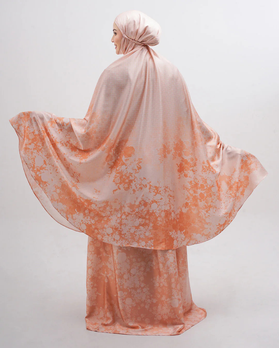 Soleil Prayer Robe Tangerine - Doa