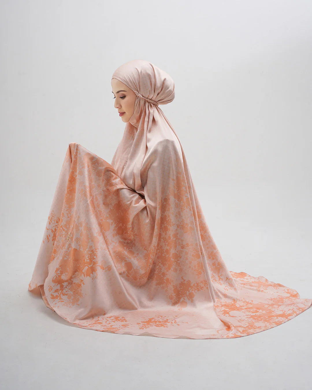 Soleil Prayer Robe Tangerine - Doa