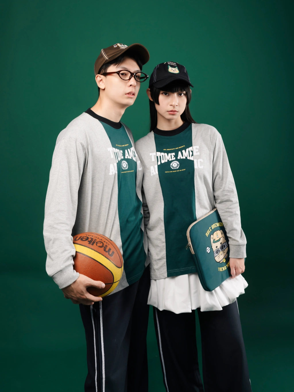 Tomo Longsleeve Misty Grey - Tome Ame