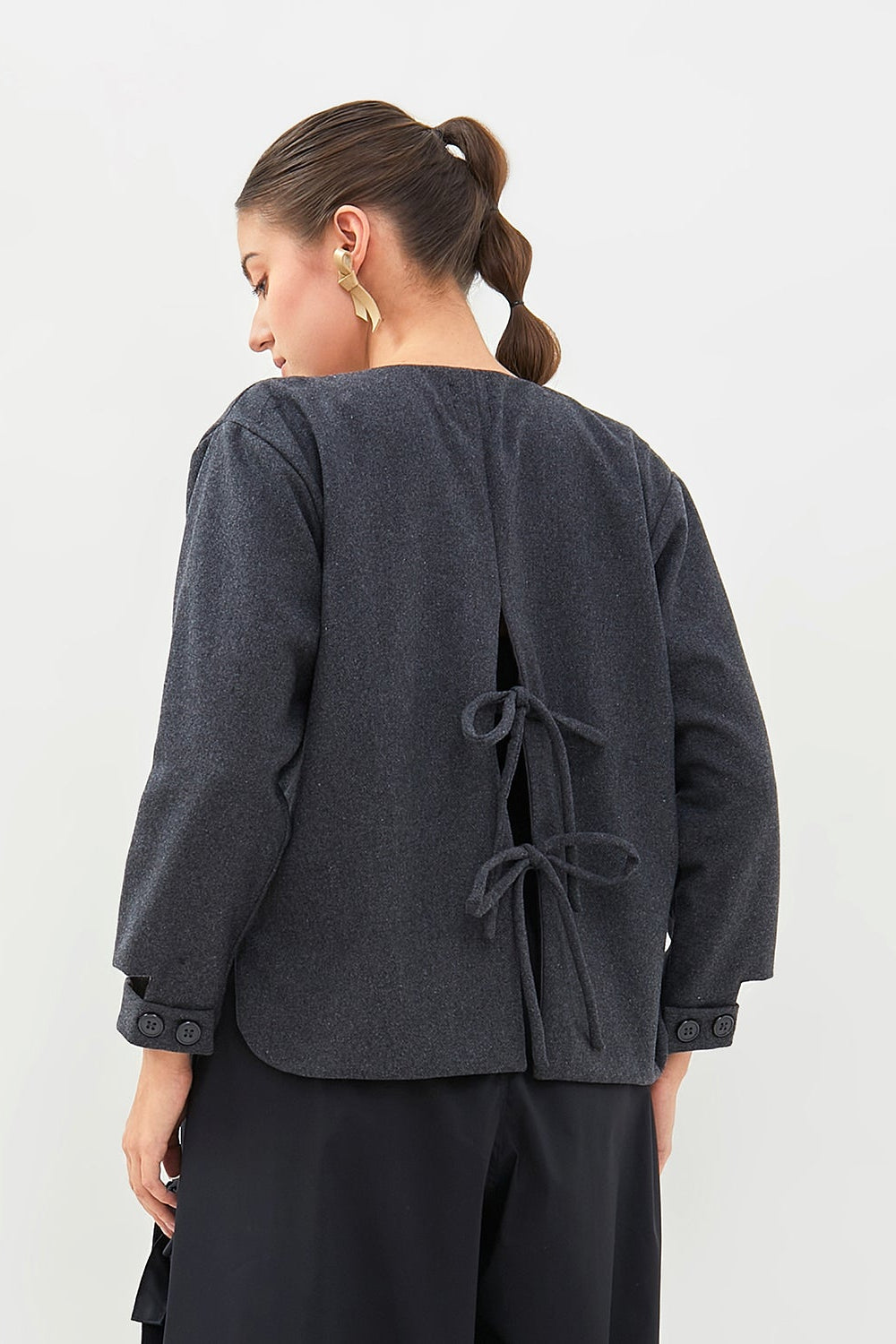 Vonya Dark Grey - Upside Down