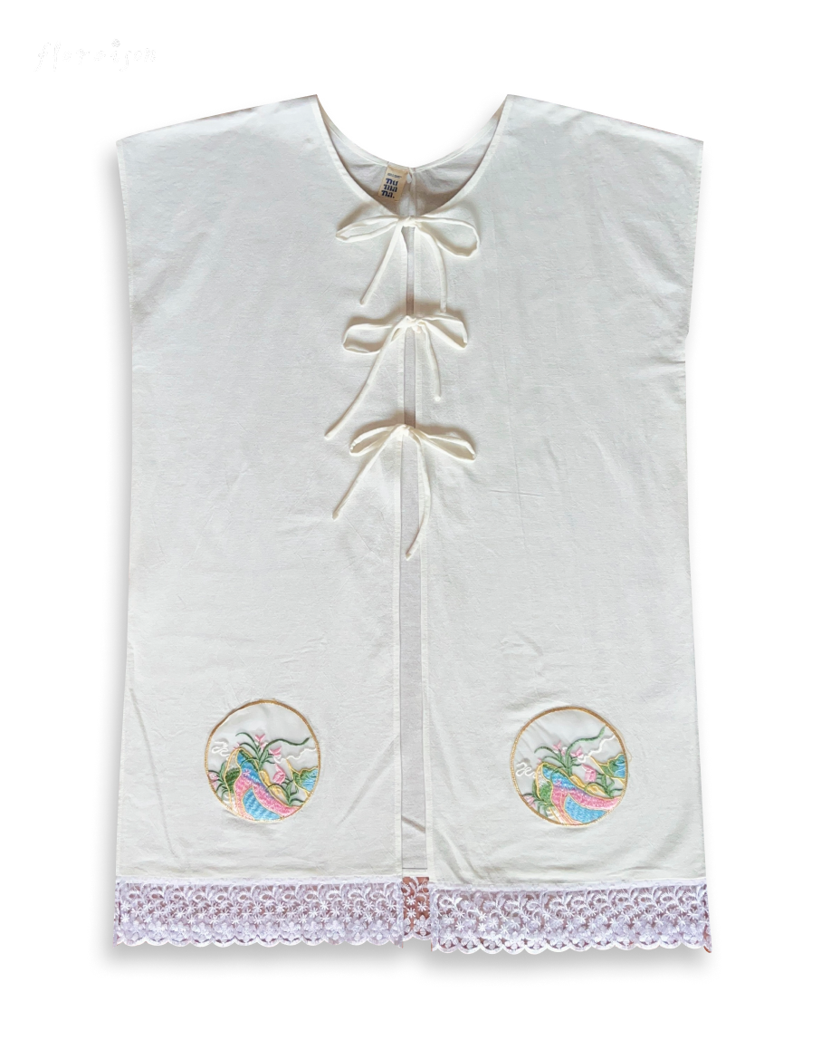 Mimosa Outer In White - Numana