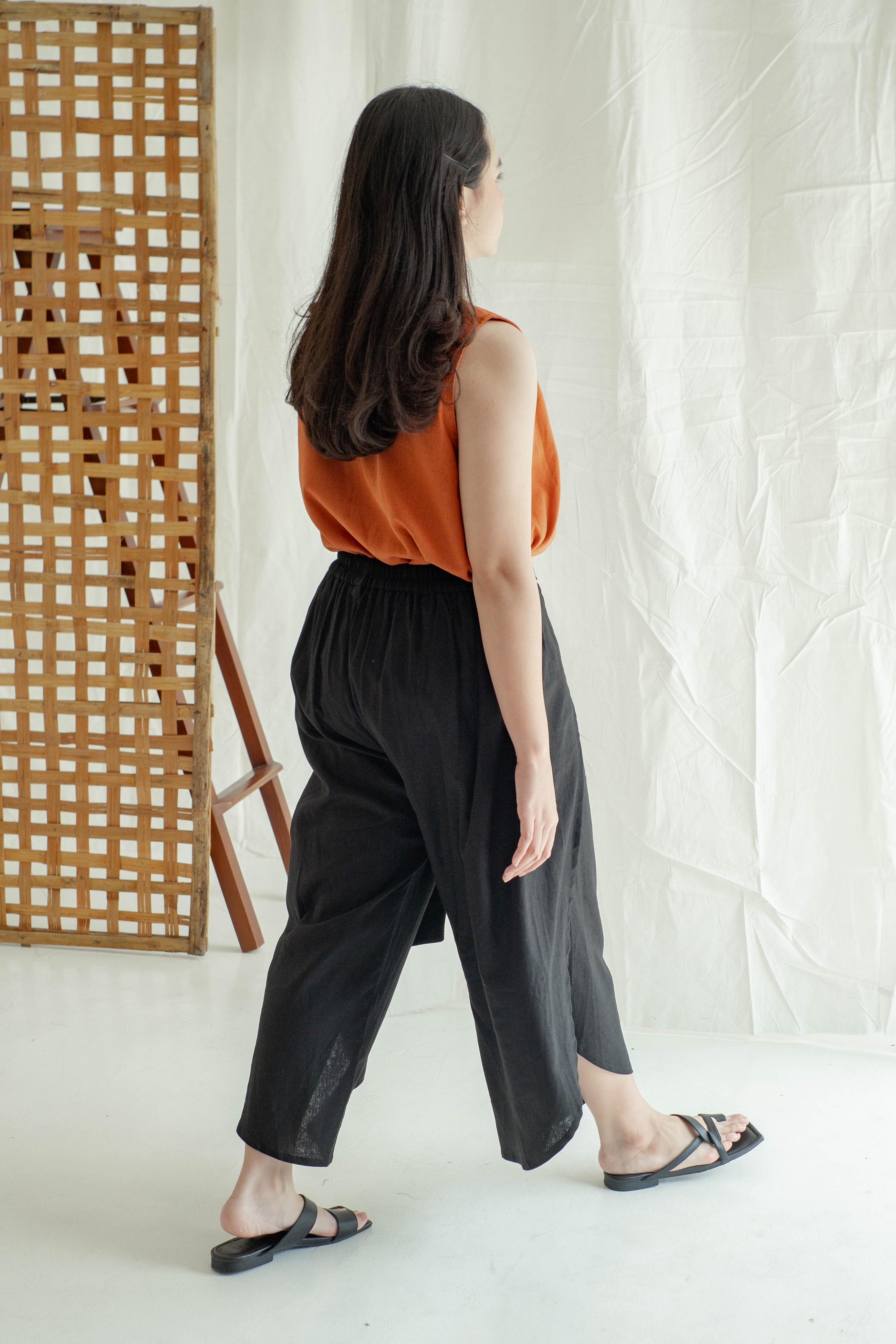 Umalas Wrapped Pants - Labuan Linen Wear