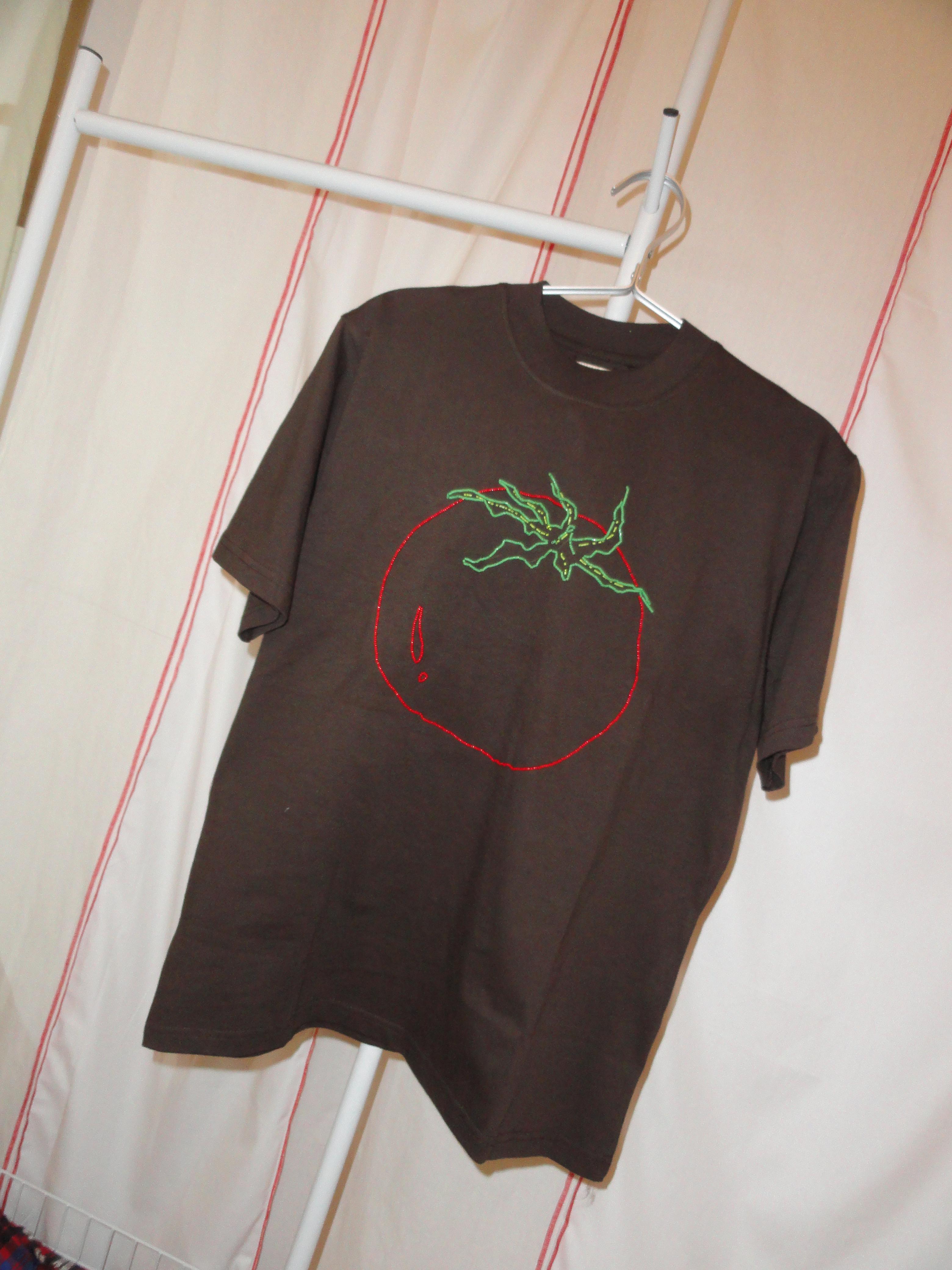 Big Tomato Tshirt Brown - Mote Mote