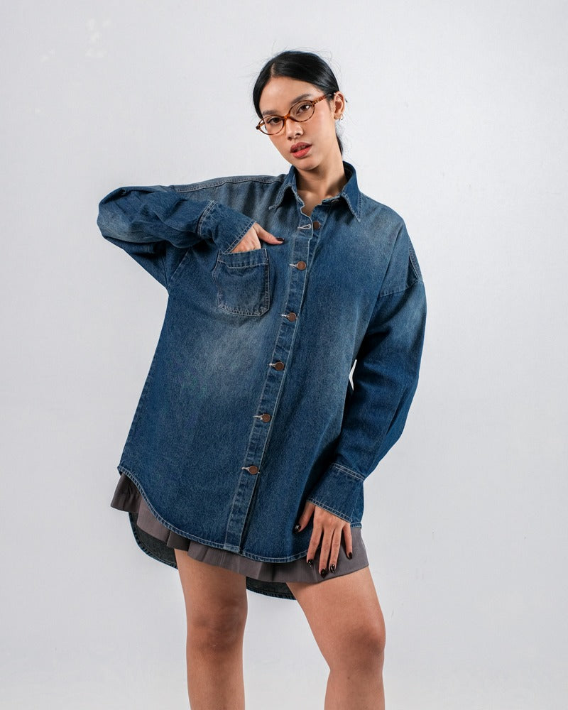 Cleo Oversize Shirt - Ambra La Moda