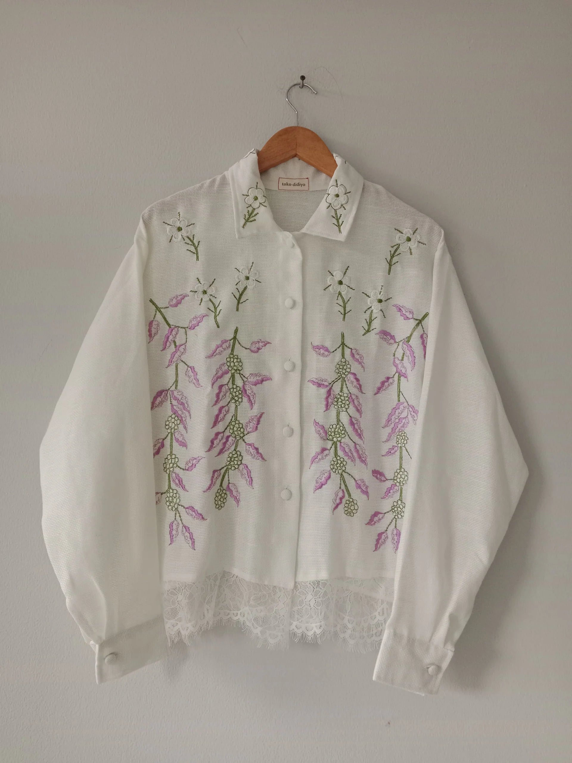 Tianna Embroidery Longsleeve - Toko Didiyo
