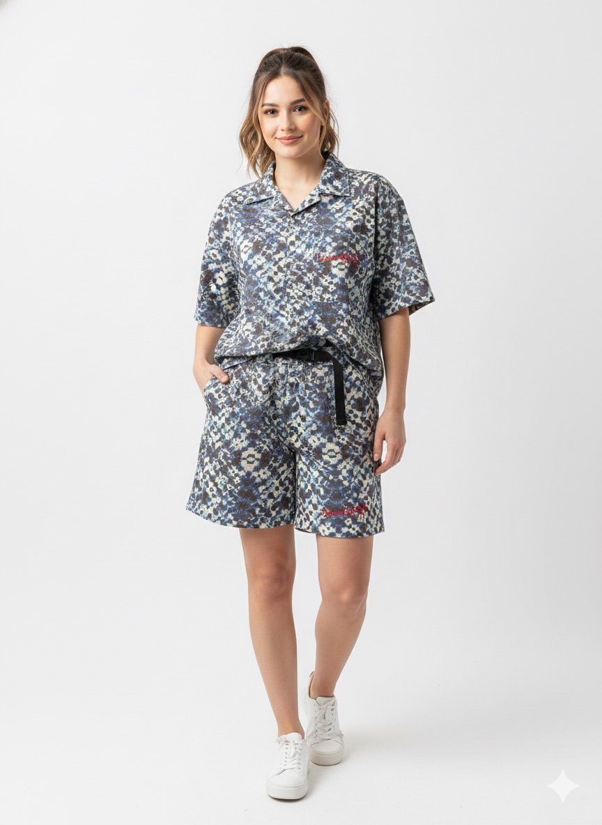 Temp Ocean Pants Blue White - Serendipity