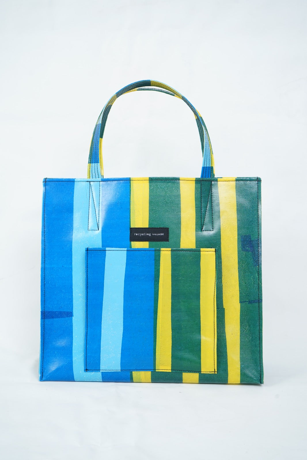 SBP-31 - Shopping Bag (With Pocket) - Recycling Village
