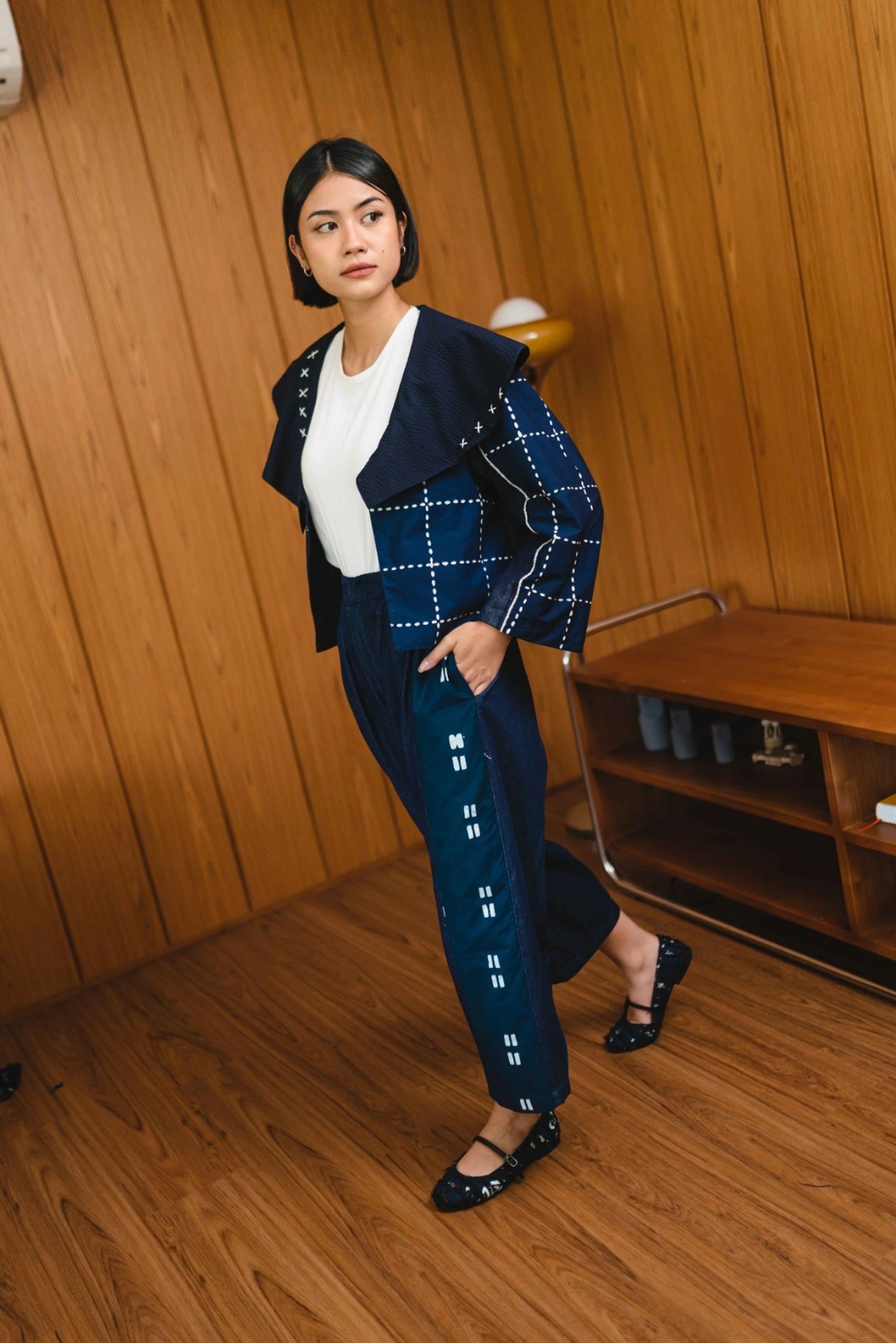 Gayatri Denim Pants - Damakara