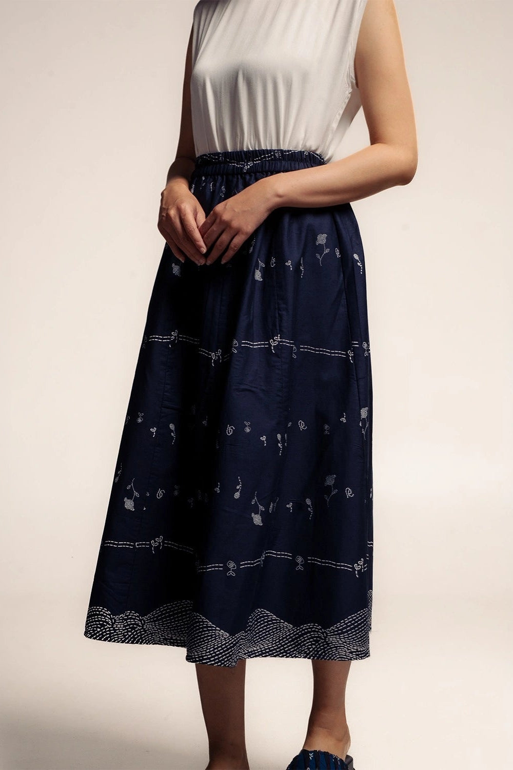 Kembali Panel Skirt - Damakara