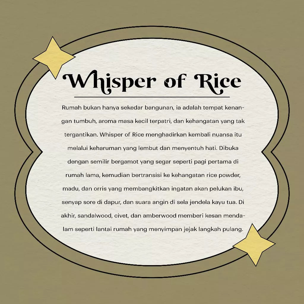 Whisper Of Rice (30ml) - The Body Tale
