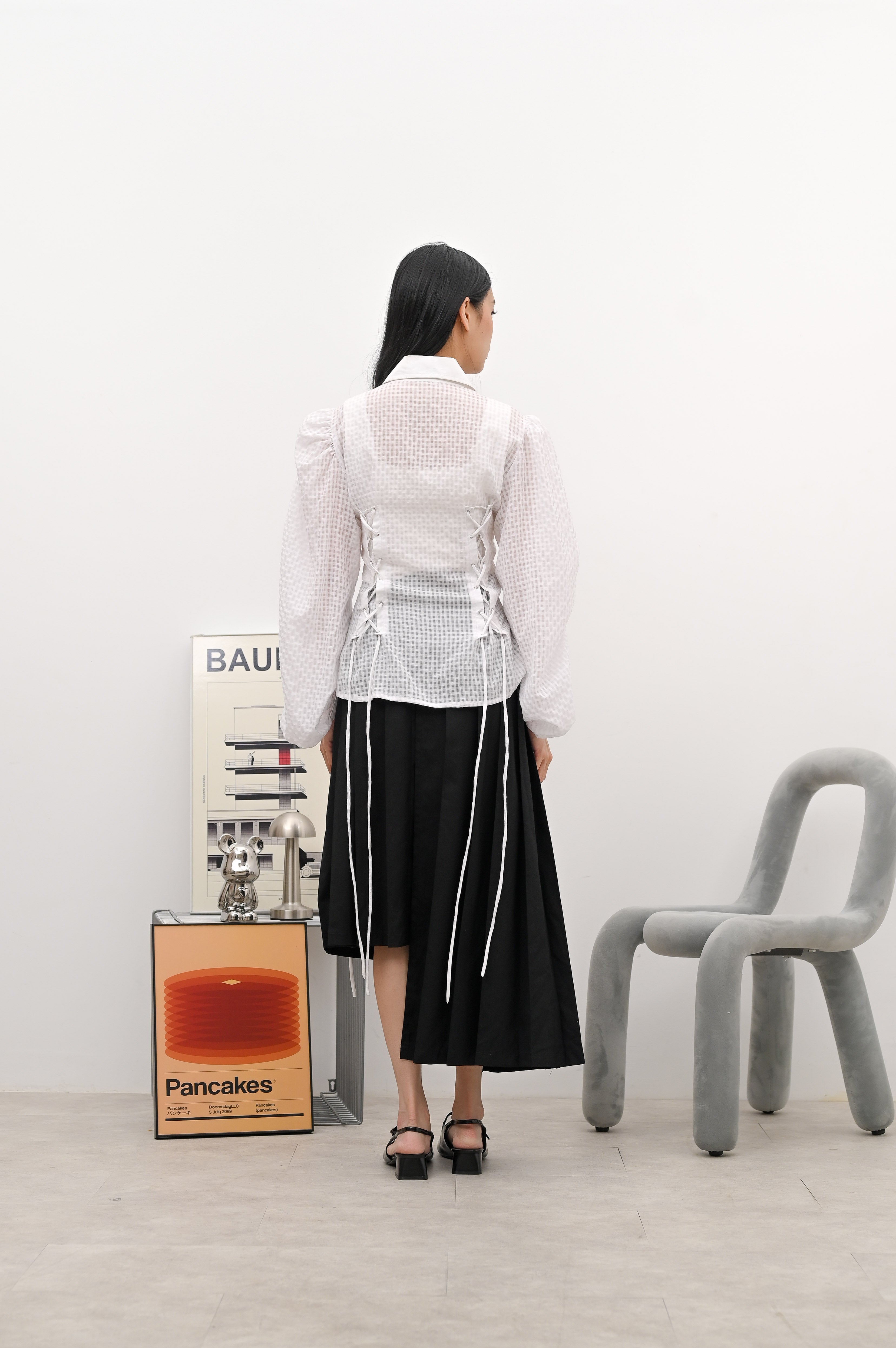 Saki Top White - Alexalexa