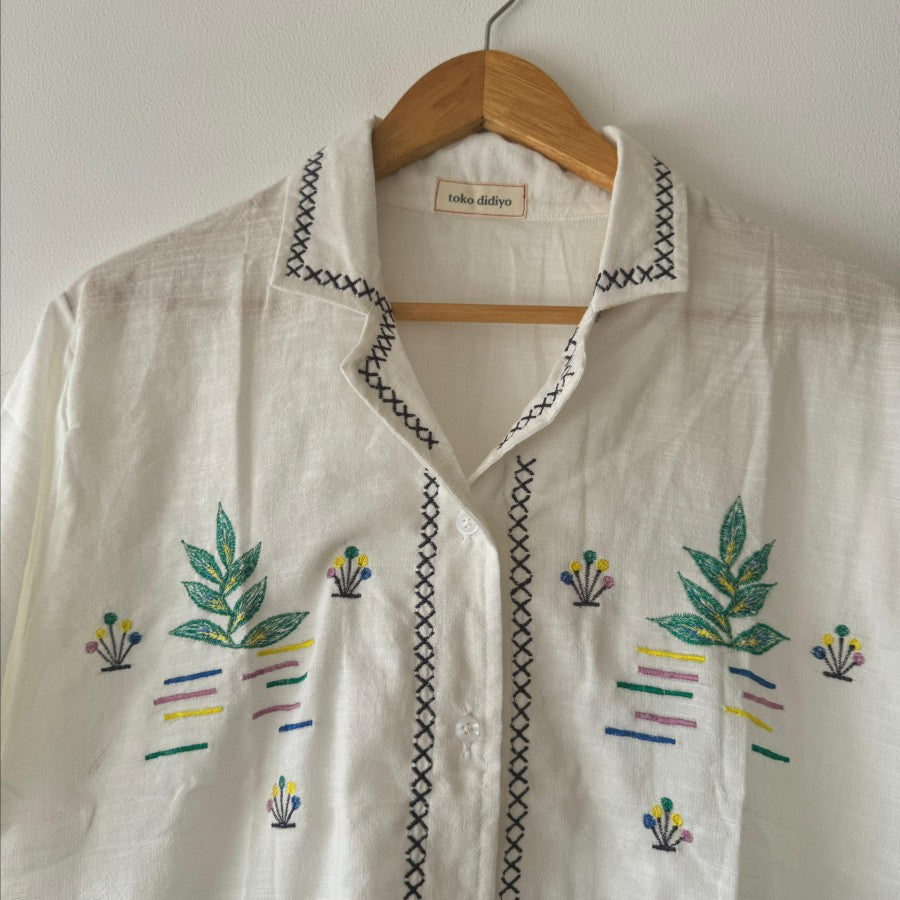 Kino Embroidery Short Sleeve - Toko Didiyo