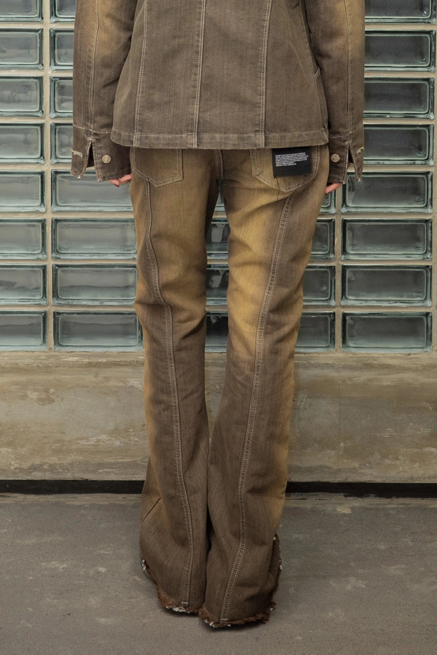 Eclipse Line Up Flare Jeans - Catha