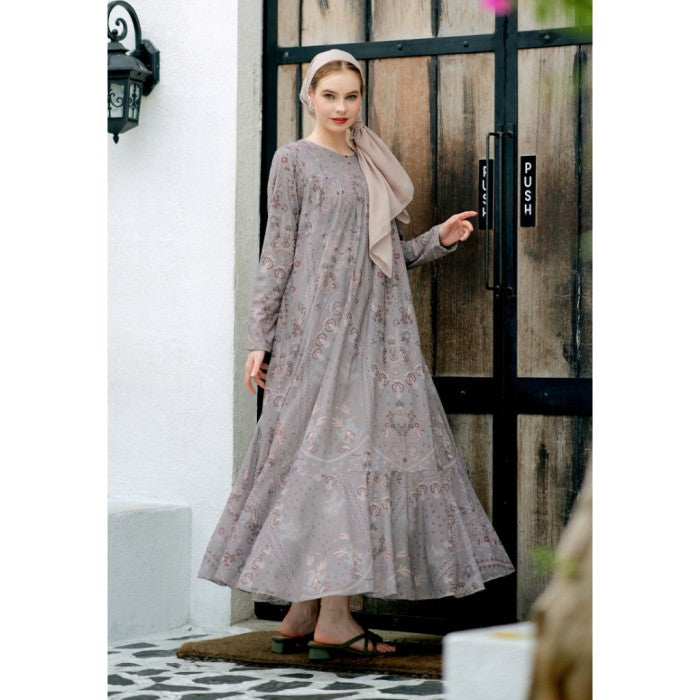 Elenor Dress Earl Grey - Kasa Heritage