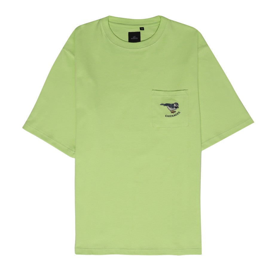 Chickadee T-Shirt Lime Green - All March