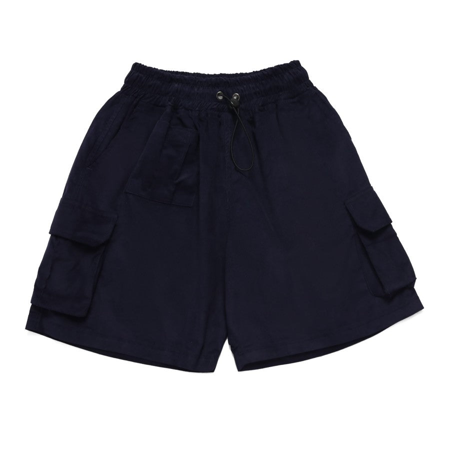 Short Cargo Pants Corduroy Navy - All March