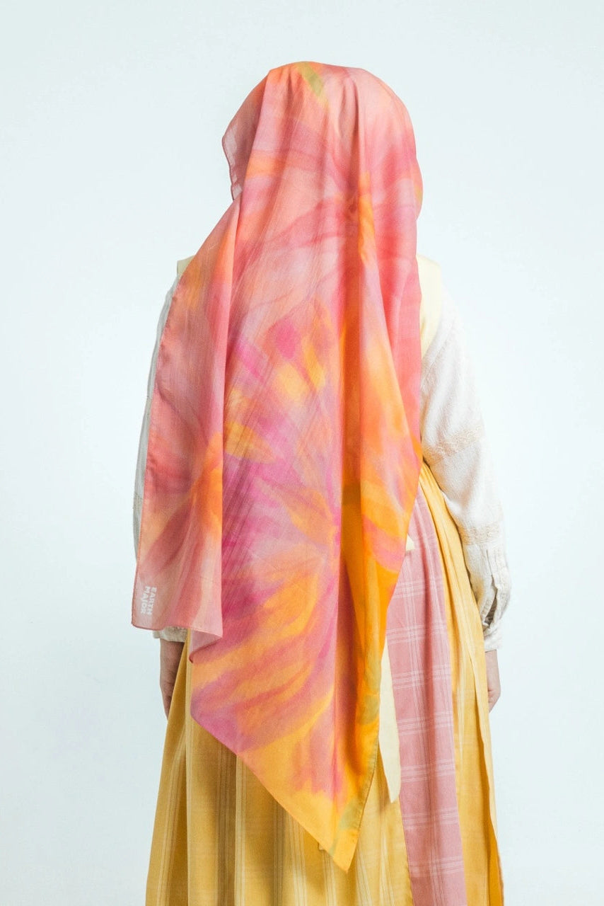 Bloom Shawl Hijab - Earth Major