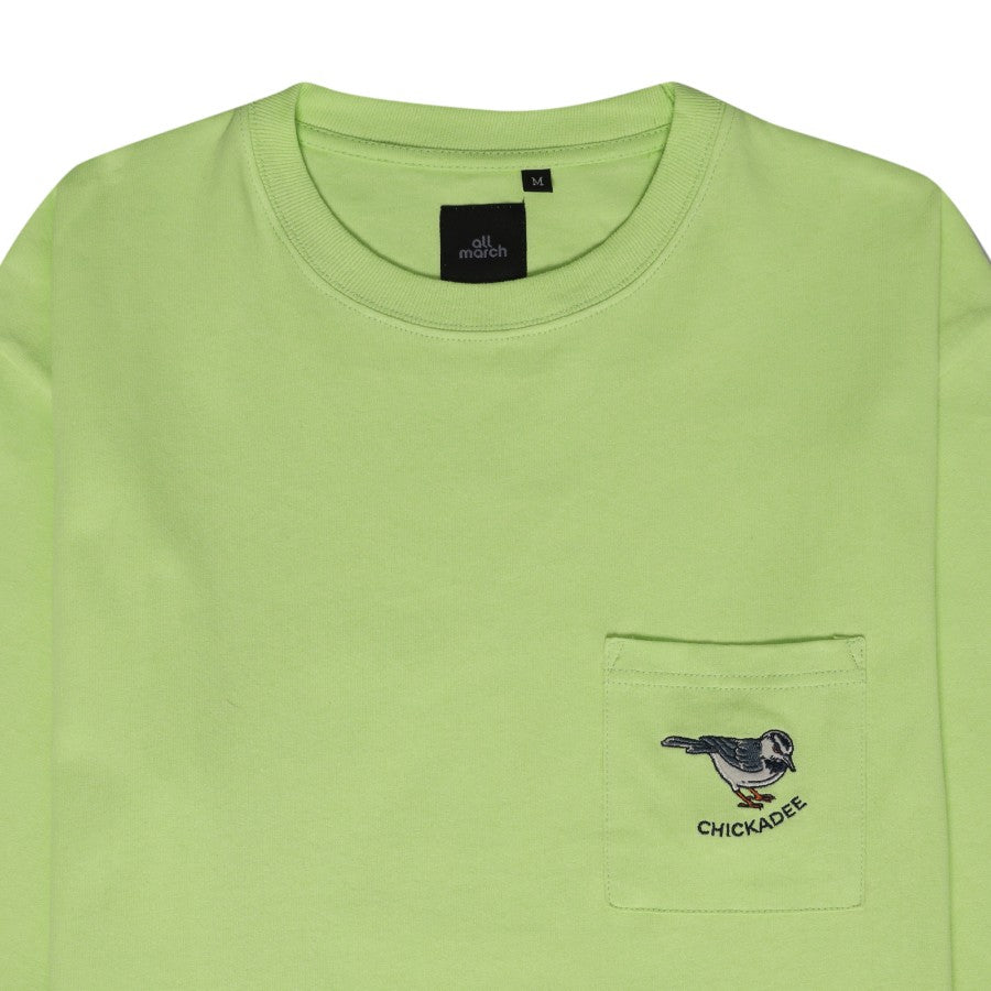 Chickadee T-Shirt Lime Green - All March