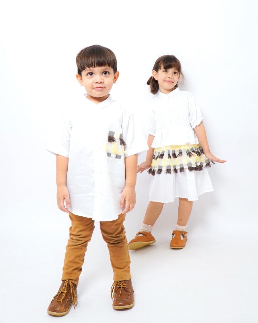 Fara Dress White - Kim And Ki