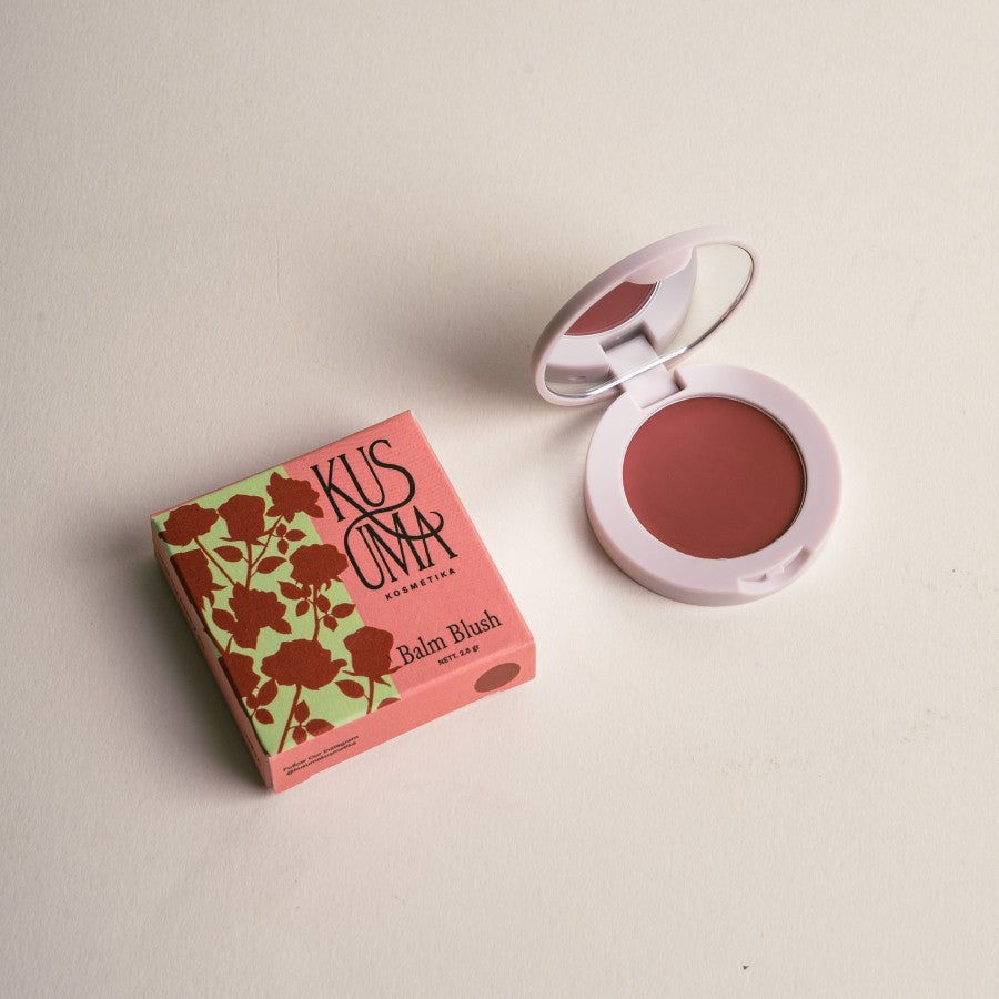 Balm Blush Mawar Marsala - Kusuma