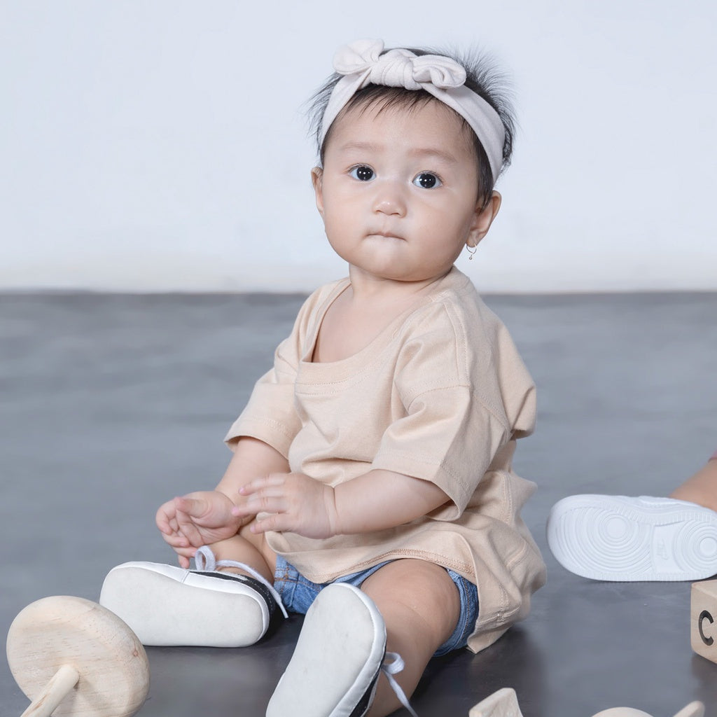 HGL Bambini - Eiko Dress Beige Kids - Aoratorie