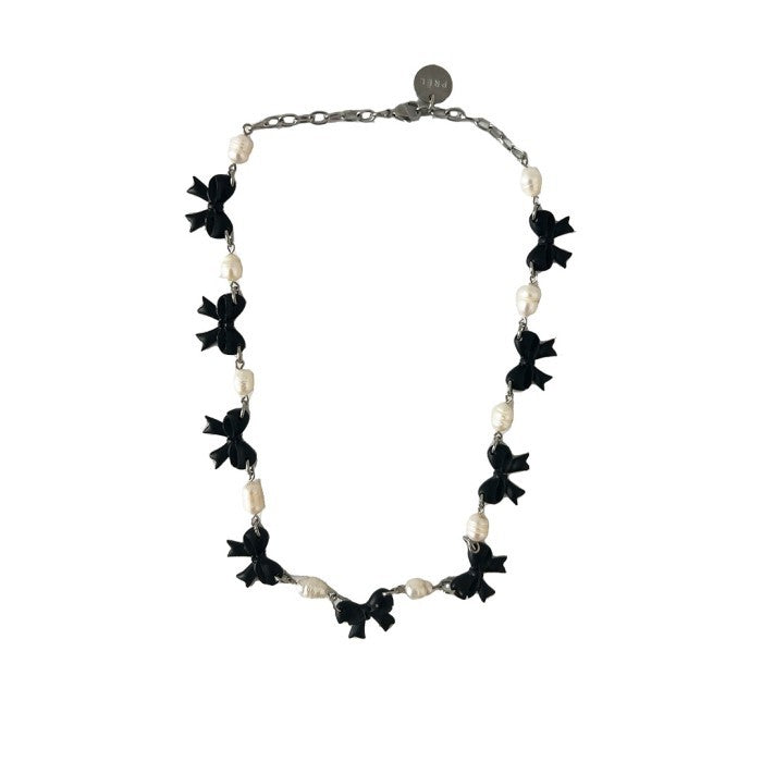 Piera Necklace Black - Prel Studio