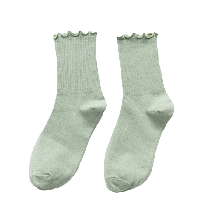 ​Wooden Ear Socks Green - Myojin