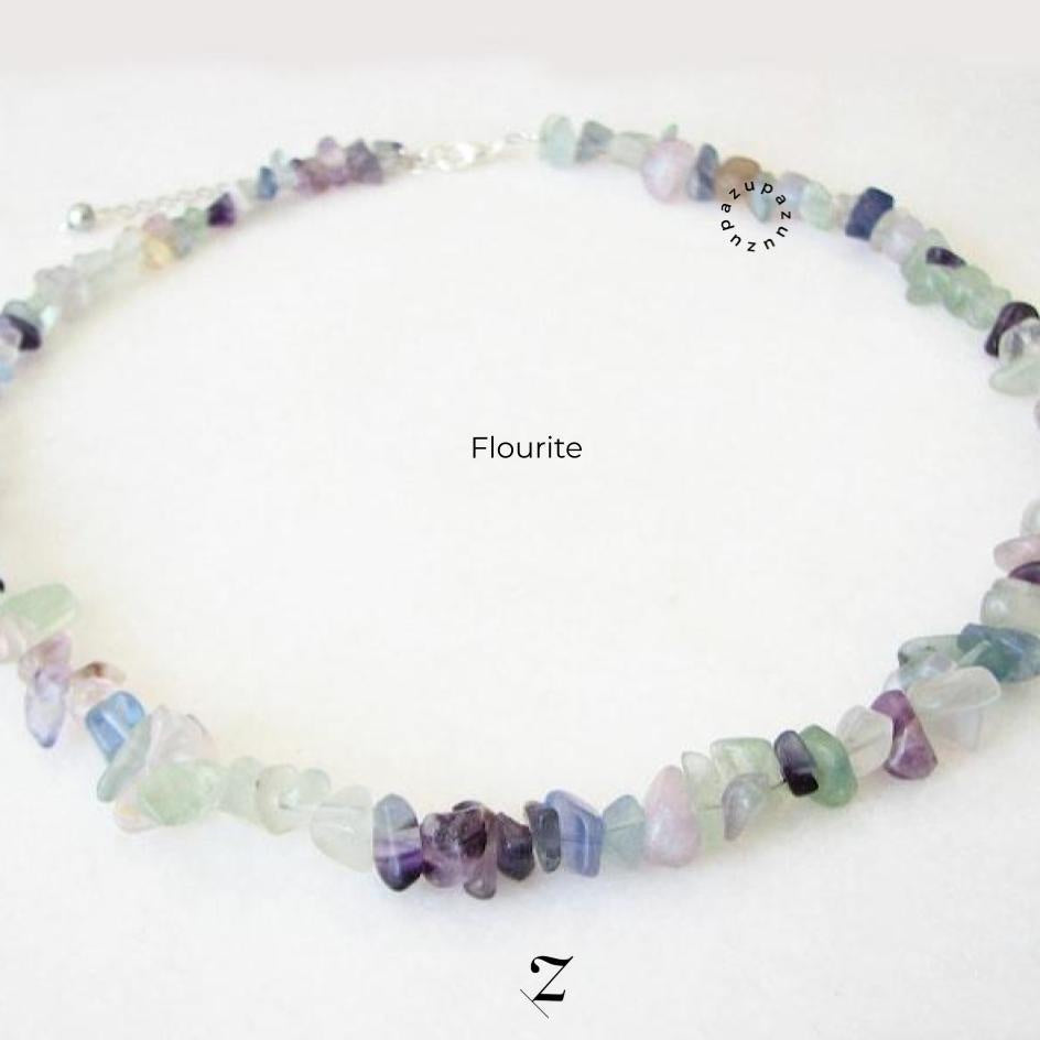 Necklace Myriad Flourite - Zupazupazuu