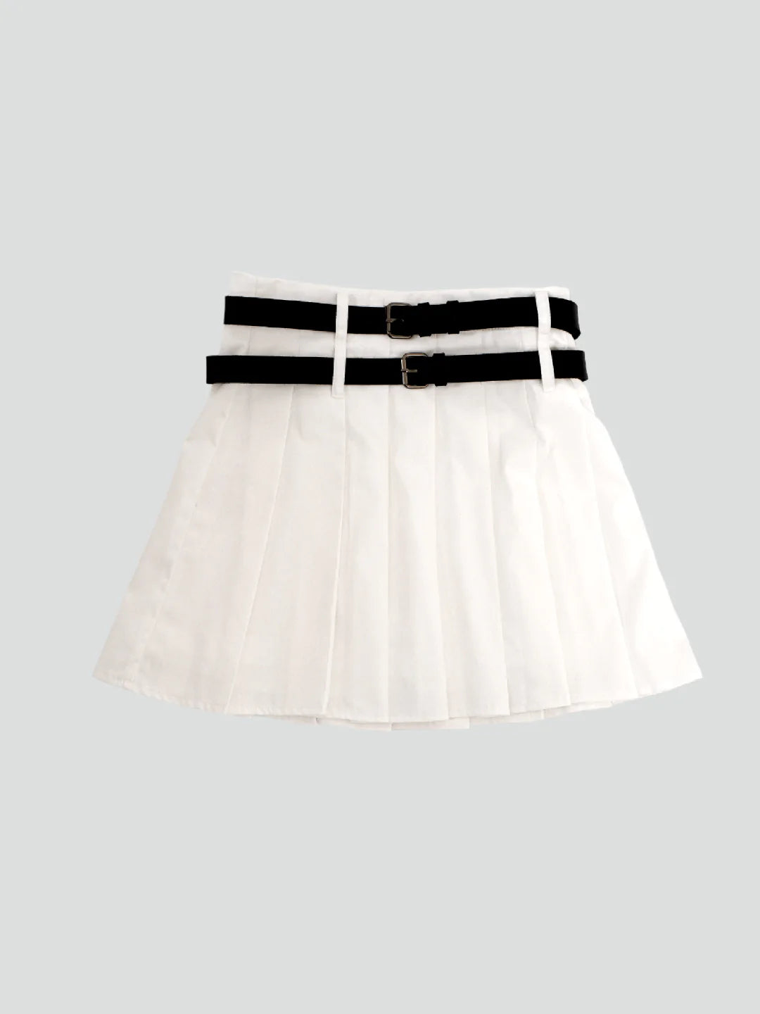Emery Tennis Skirt White - Ambra La Moda