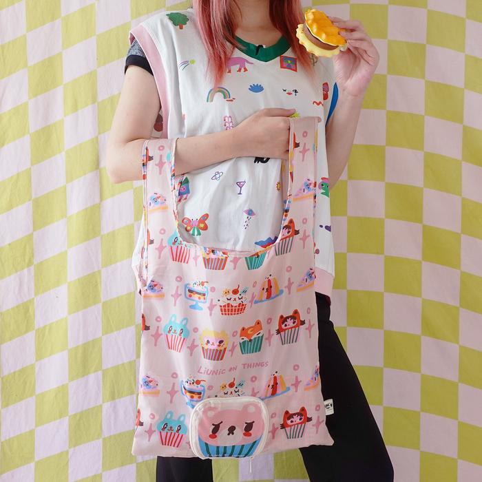 Dessert Shop - Foldable Bag Bear - Liunic On Things