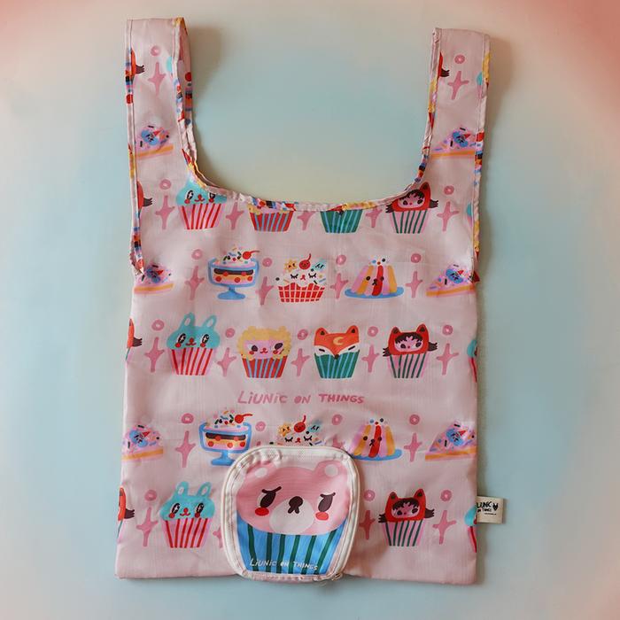Dessert Shop - Foldable Bag Bear - Liunic On Things