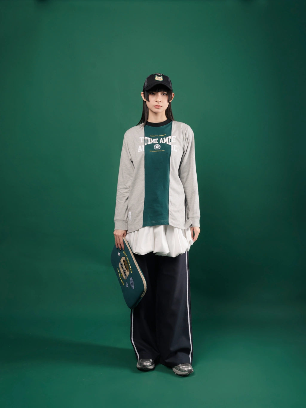 Tomo Longsleeve Misty Grey - Tome Ame
