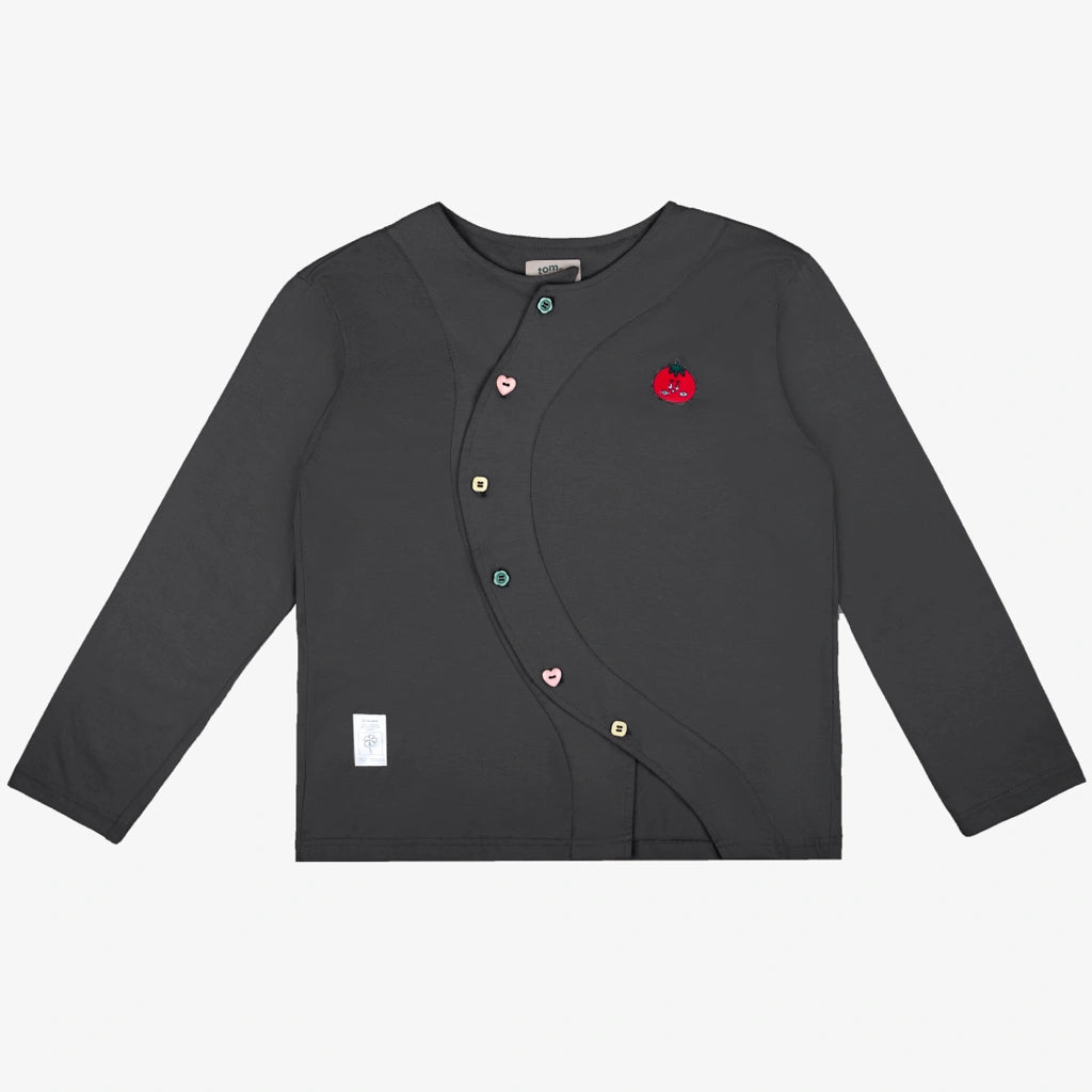 Hitomi Longsleeve Button - Tome Ame
