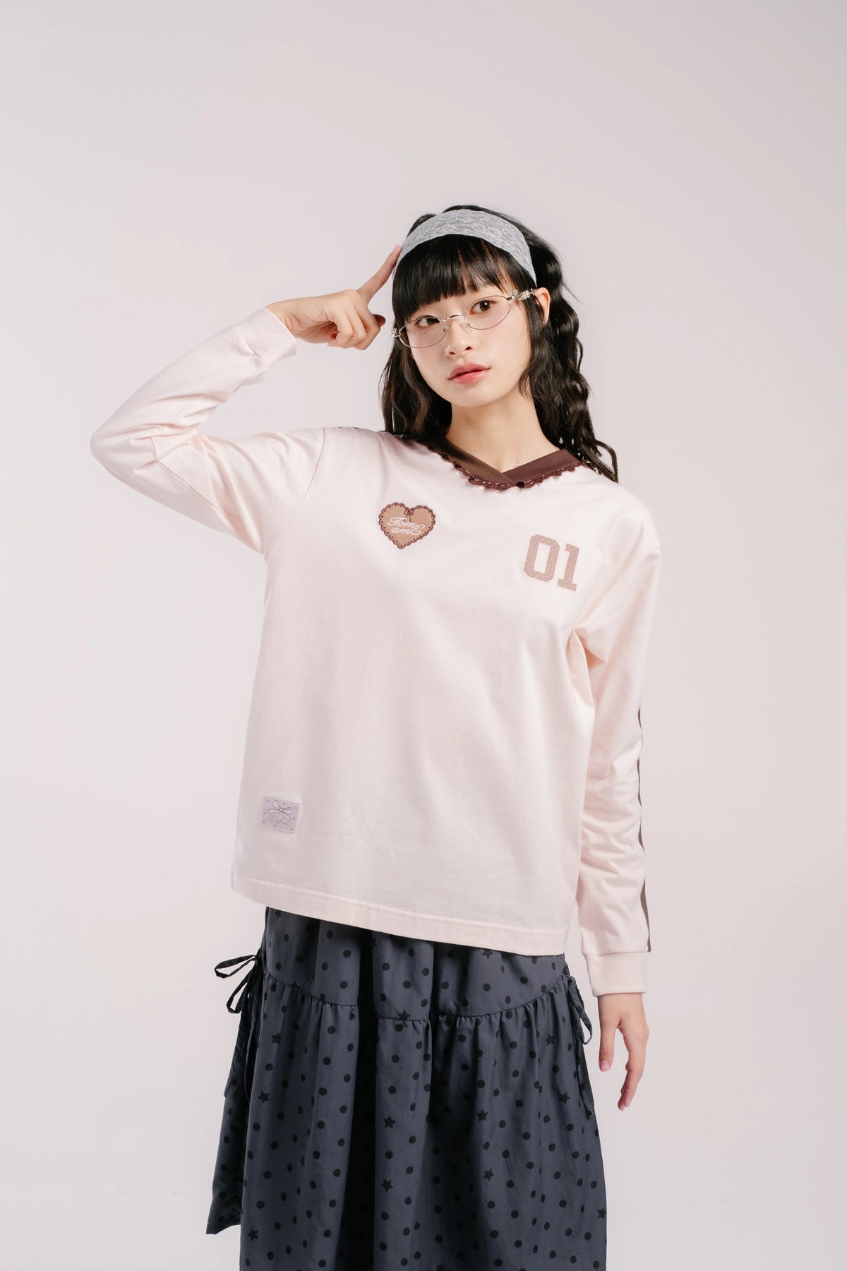 Naomi Longsleeve Pink - Tome Ame