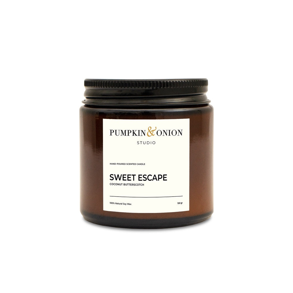 ​Sweet Escape Scented Candle - Pumpkin & Onion