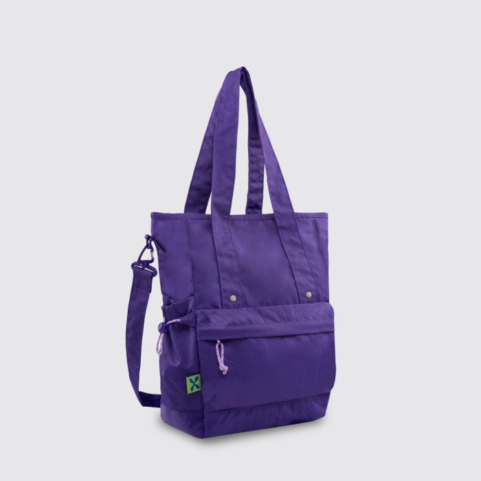 Go Around Tote Bag Dark Purple - Exsport