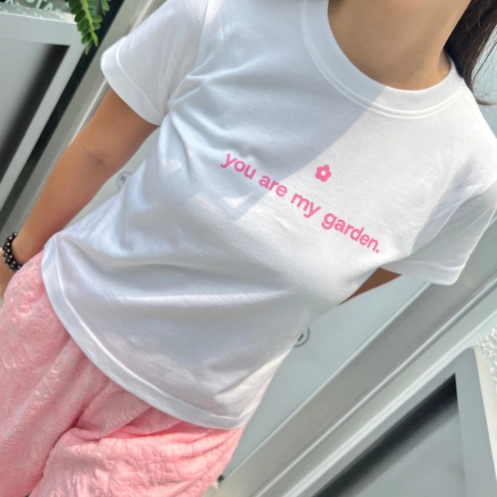 Garden Tee 2.0 In White - Ryuryu