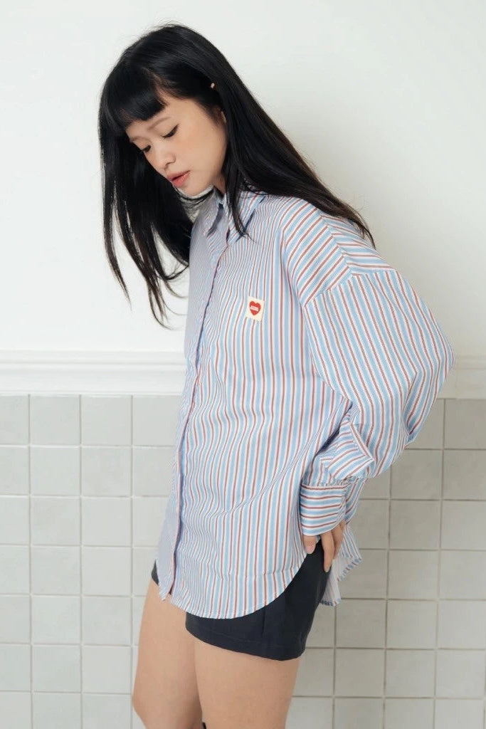 Marisol Shirt Blue - Not Your Company