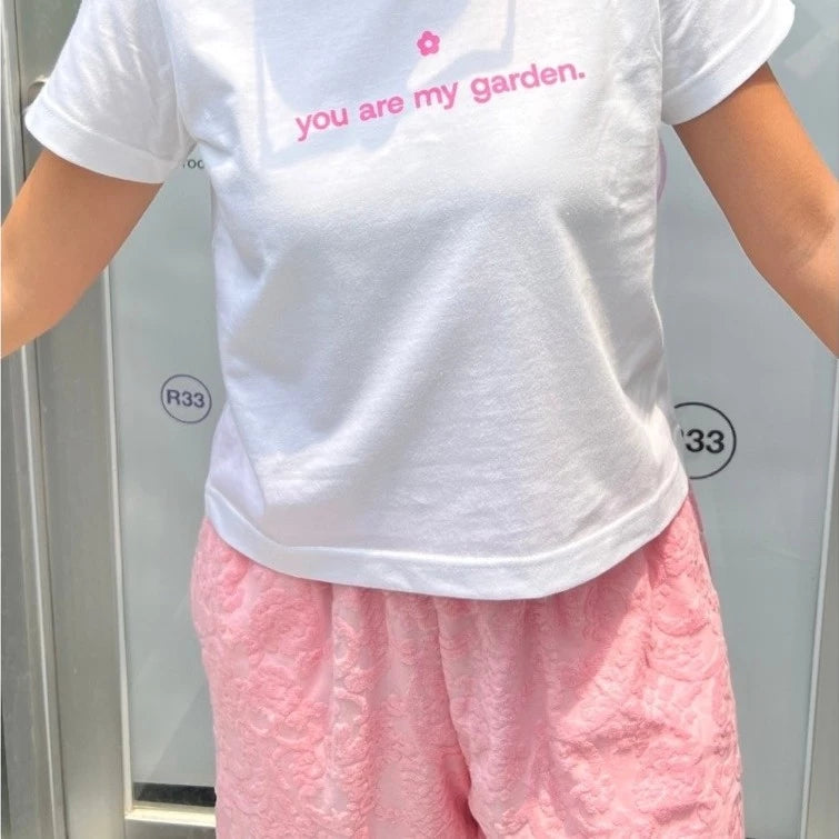 Garden Tee 2.0 In White - Ryuryu