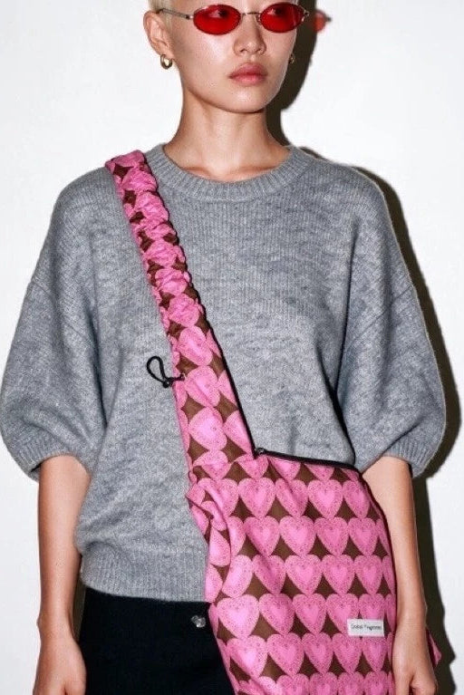 Bash Heart Large Pink - Doted Fragments