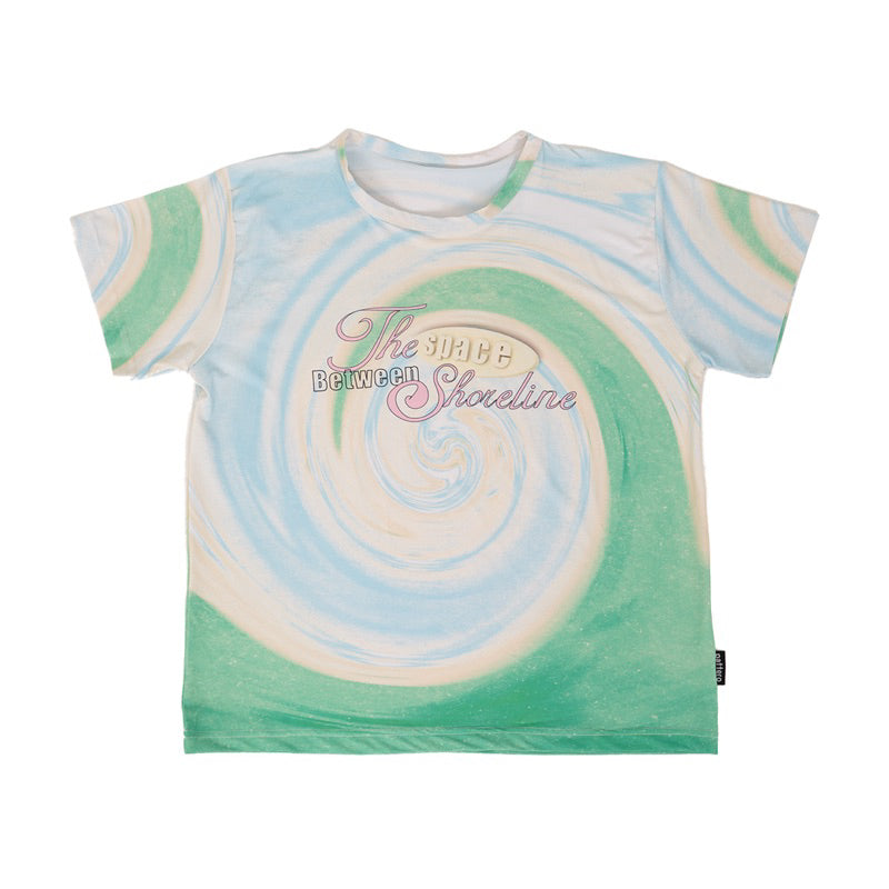 Playwithpattero The Space Between Shoreline Baby Tee