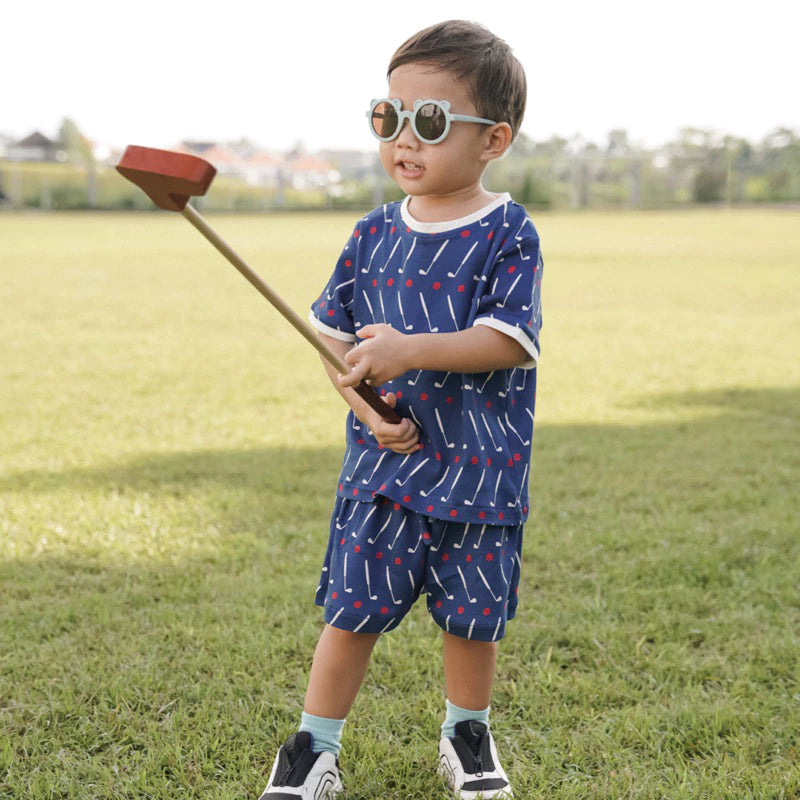 HGL Bambini - Ace Navy Shorts - Bambini Y Madre