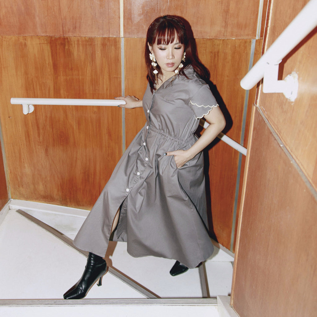​Alice Dress Grey - LIT