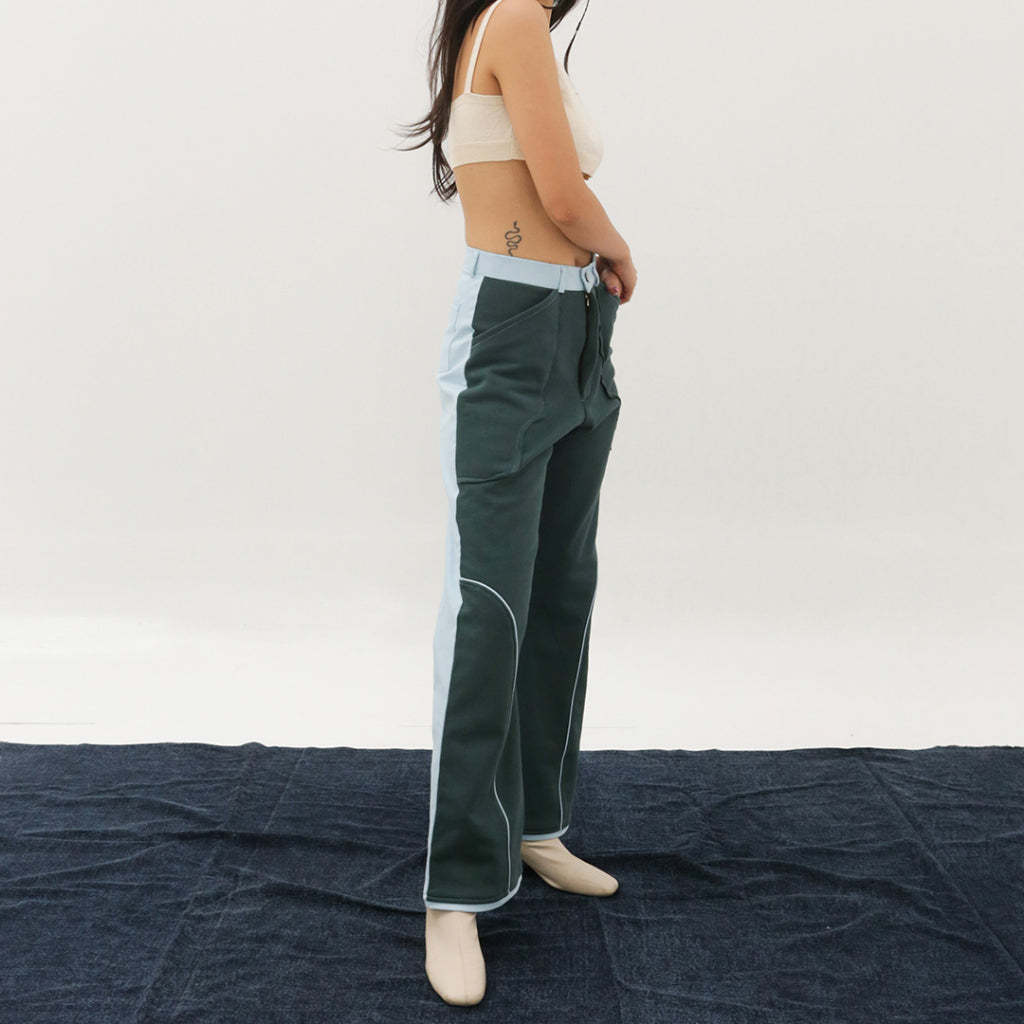 ​Bruno Pants Green Blue - Reise