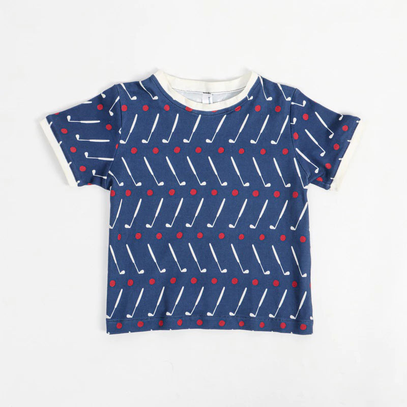 HGL Bambini - Ace Navy Tee - Bambini Y Madre