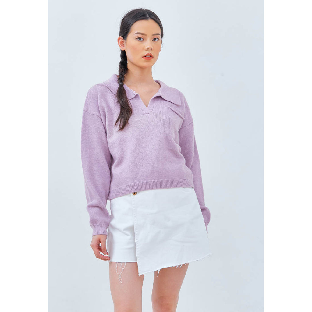 Gala Sweater Lilac - Odiva