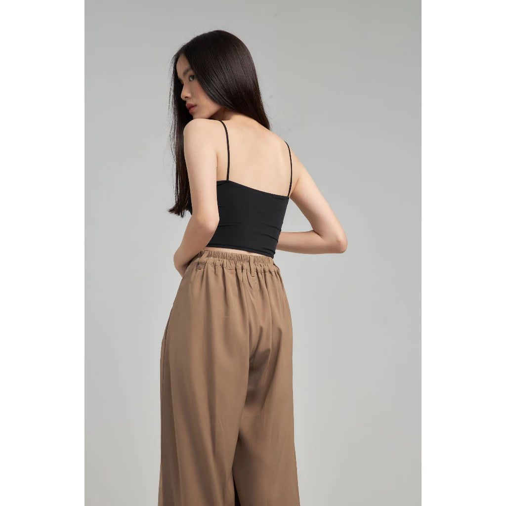 Alpha Culotte Pants Walnut - Mine