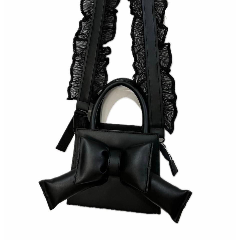 Lolita Bow Bag Black - Mannequin Plastic