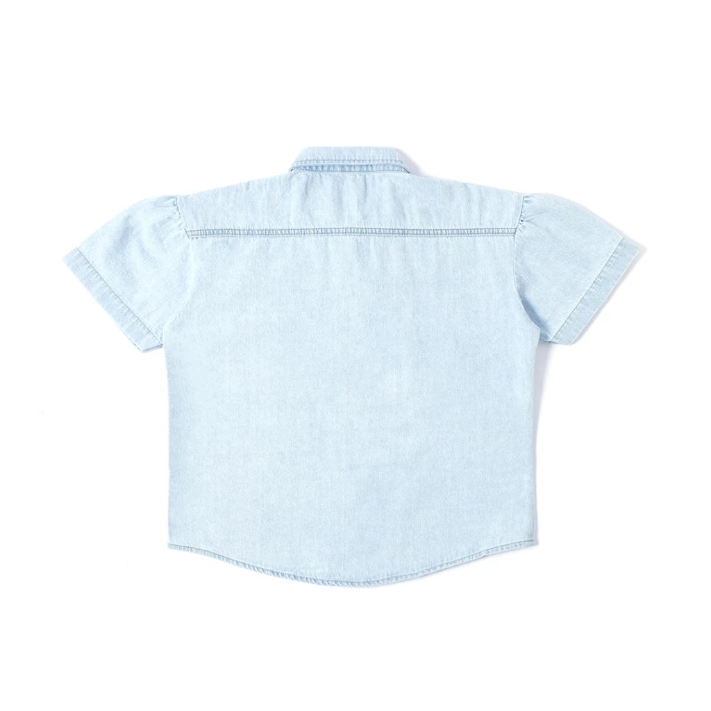 Amy Shirt Light Blue - Daile